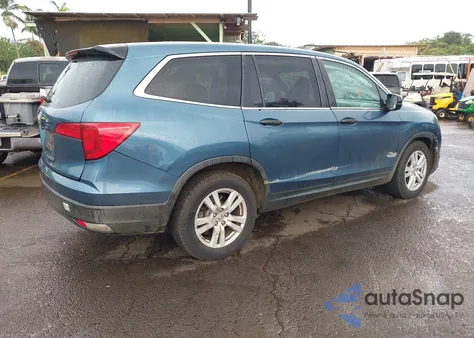 2016 Honda Pilot Lx from USA, damaged, VIN 5FNYF5H12GB057503